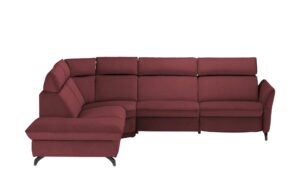 himolla Ecksofa  1926 ¦ rot ¦ Maße (cm): B: 275 H: 92 T: 242 Polstermöbel > Sofas > Ecksofas - Höffner