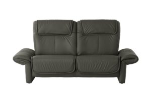 Musterring Ledersofa  MR 380 ¦ grau ¦ Maße (cm): B: 210 H: 105 T: 99 Polstermöbel > Sofas > 2-Sitzer - Höffner