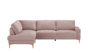 Gray & Jones Cord-Sofa  Capa ¦ rosa/pink ¦ Maße (cm): B: 294 H: 86 T: 200 Polstermöbel > Sofas > Ecksofas - Höffner