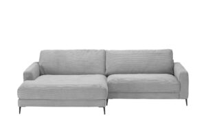 VIVA Cord-Sofa  Dopa ¦ grau ¦ Maße (cm): B: 272 H: 84 T: 190 Polstermöbel > Sofas > Ecksofas - Höffner