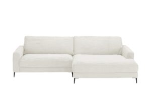 VIVA Cord-Sofa  Dopa ¦ weiß ¦ Maße (cm): B: 272 H: 84 T: 190 Polstermöbel > Sofas > Ecksofas - Höffner