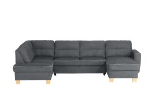 uno Wohnlandschaft mit Schlaffunktion  Vito ¦ grau ¦ Maße (cm): B: 309 H: 87 T: 190 Polstermöbel > Sofas > Schlafsofas - Höffner