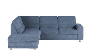 meinSofa Ecksofa  Marc ¦ blau ¦ Maße (cm): B: 243 H: 85 T: 234 Polstermöbel > Sofas > Ecksofas - Höffner