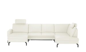 meinSofa Wohnlandschaft  Grace ¦ weiß ¦ Maße (cm): B: 332 H: 89 T: 220 Polstermöbel > Sofas > Schlafsofas - Höffner