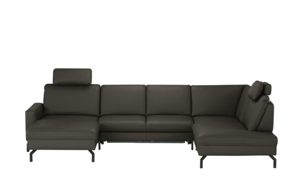 meinSofa Wohnlandschaft  Grace ¦ braun ¦ Maße (cm): B: 332 H: 89 T: 220 Polstermöbel > Sofas > Schlafsofas - Höffner