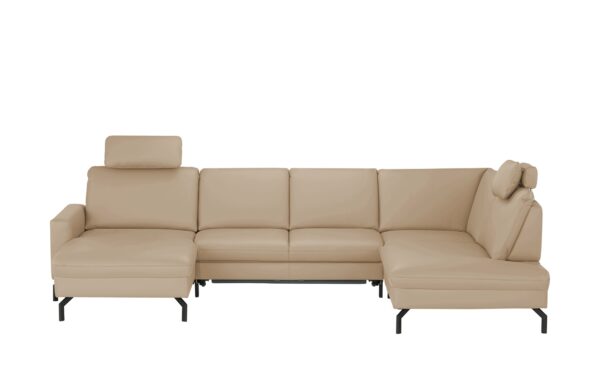 meinSofa Wohnlandschaft  Grace ¦ braun ¦ Maße (cm): B: 332 H: 89 T: 220 Polstermöbel > Sofas > Schlafsofas - Höffner