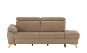 meinSofa Recamiere  Chloe ¦ braun ¦ Maße (cm): B: 221 H: 87 T: 102 Polstermöbel > Sofas > Einzelsofas - Höffner