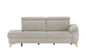 meinSofa Recamiere  Chloe ¦ grau ¦ Maße (cm): B: 221 H: 87 T: 102 Polstermöbel > Sofas > Einzelsofas - Höffner