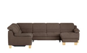 meinSofa Wohnlandschaft  Hanna ¦ braun ¦ Maße (cm): B: 322 H: 84 T: 264 Polstermöbel > Sofas > Schlafsofas - Höffner