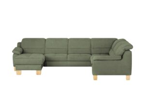 meinSofa Wohnlandschaft  Hanna ¦ grün ¦ Maße (cm): B: 322 H: 84 T: 264 Polstermöbel > Sofas > Wohnlandschaften - Höffner