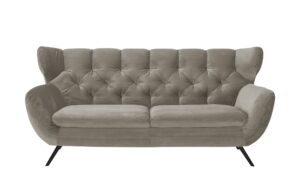 pop Sofa  Caldara ¦ grau ¦ Maße (cm): B: 200 H: 94 T: 95 Polstermöbel > Sofas > 2-Sitzer - Höffner