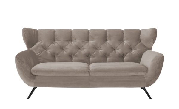 pop Sofa  Caldara ¦ beige ¦ Maße (cm): B: 200 H: 94 T: 95 Polstermöbel > Sofas > 2-Sitzer - Höffner