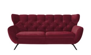 pop Sofa  Caldara ¦ rot ¦ Maße (cm): B: 200 H: 94 T: 95 Polstermöbel > Sofas > 2-Sitzer - Höffner