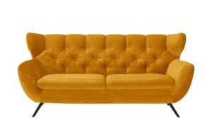 pop Sofa  Caldara ¦ gelb ¦ Maße (cm): B: 200 H: 94 T: 95 Polstermöbel > Sofas > 2-Sitzer - Höffner