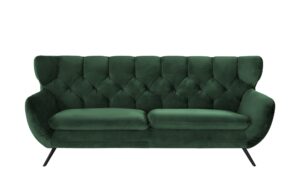 pop Sofa  Caldara ¦ grün ¦ Maße (cm): B: 225 H: 94 T: 95 Polstermöbel > Sofas > 3-Sitzer - Höffner