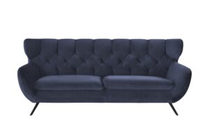 pop Sofa  Caldara ¦ blau ¦ Maße (cm): B: 225 H: 94 T: 95 Polstermöbel > Sofas > 3-Sitzer - Höffner