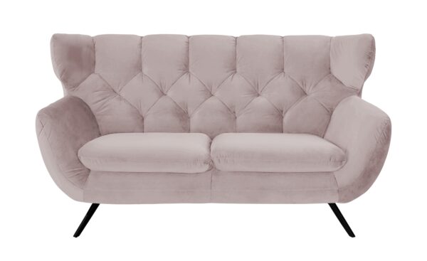 pop Sofa  Caldara ¦ rosa/pink ¦ Maße (cm): B: 175 H: 94 T: 95 Polstermöbel > Sofas > 2-Sitzer - Höffner