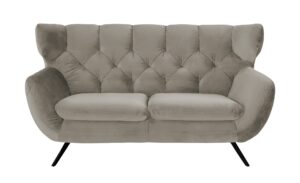 pop Sofa  Caldara ¦ grau ¦ Maße (cm): B: 175 H: 94 T: 95 Polstermöbel > Sofas > 2-Sitzer - Höffner