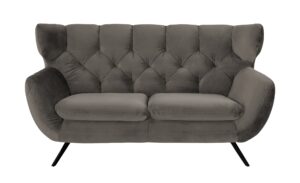 pop Sofa  Caldara ¦ grau ¦ Maße (cm): B: 175 H: 94 T: 95 Polstermöbel > Sofas > 2-Sitzer - Höffner