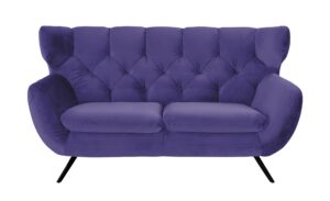 pop Sofa  Caldara ¦ lila/violett ¦ Maße (cm): B: 175 H: 94 T: 95 Polstermöbel > Sofas > 2-Sitzer - Höffner