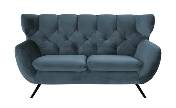 pop Sofa  Caldara ¦ blau ¦ Maße (cm): B: 175 H: 94 T: 95 Polstermöbel > Sofas > 2-Sitzer - Höffner