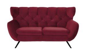 pop Sofa  Caldara ¦ rot ¦ Maße (cm): B: 175 H: 94 T: 95 Polstermöbel > Sofas > 2-Sitzer - Höffner