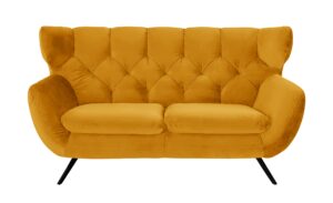 pop Sofa  Caldara ¦ gelb ¦ Maße (cm): B: 175 H: 94 T: 95 Polstermöbel > Sofas > 2-Sitzer - Höffner