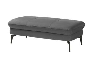 Wohnwert XXL-Hocker  Kalea ¦ grau ¦ Maße (cm): B: 128 H: 45 T: 65 Polstermöbel > Hocker - Höffner