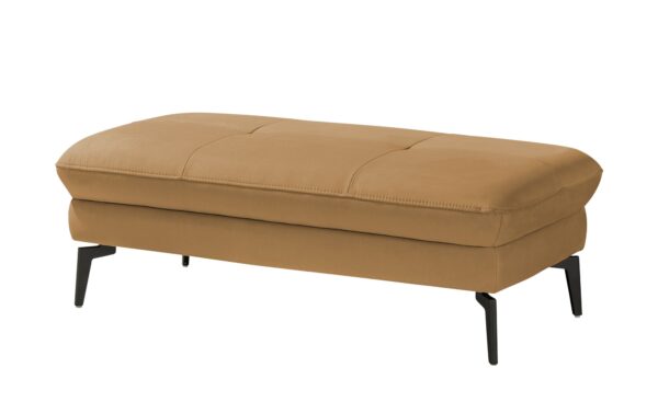 Wohnwert XXL-Hocker  Kalea ¦ braun ¦ Maße (cm): B: 128 H: 45 T: 65 Polstermöbel > Hocker - Höffner