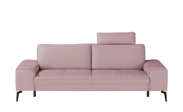 Wohnwert Einzelsofa  Kalea ¦ rosa/pink ¦ Maße (cm): B: 242 H: 82 T: 104 Polstermöbel > Sofas > 3-Sitzer - Höffner