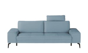 Wohnwert Einzelsofa  Kalea ¦ blau ¦ Maße (cm): B: 242 H: 82 T: 104 Polstermöbel > Sofas > 3-Sitzer - Höffner