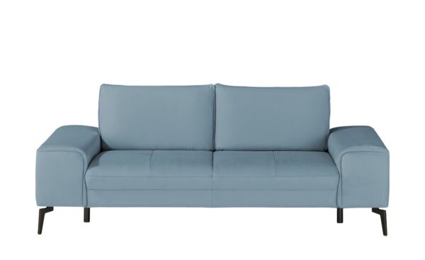 Wohnwert Einzelsofa  Kalea ¦ blau ¦ Maße (cm): B: 214 H: 82 T: 104 Polstermöbel > Sofas > 2-Sitzer - Höffner