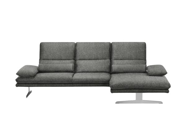 W.SCHILLIG Ecksofa  16777 Broadway ¦ grau ¦ Maße (cm): B: 291 H: 94 T: 164 Polstermöbel > Sofas > Ecksofas - Höffner