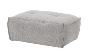 bobb Hocker  Jeaneva ¦ grau ¦ Maße (cm): B: 100 H: 38 T: 71 Polstermöbel > Hocker - Höffner