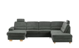 meinSofa Wohnlandschaft  Marc ¦ grau ¦ Maße (cm): B: 311 H: 85 T: 234 Polstermöbel > Sofas > Schlafsofas - Höffner