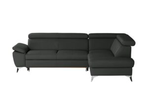 uno Ecksofa  Apollo ¦ schwarz ¦ Maße (cm): B: 268 H: 81 T: 210 Polstermöbel > Sofas > Ecksofas - Höffner