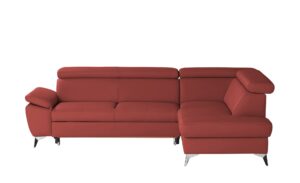 uno Ecksofa  Apollo ¦ rot ¦ Maße (cm): B: 268 H: 81 T: 210 Polstermöbel > Sofas > Ecksofas - Höffner