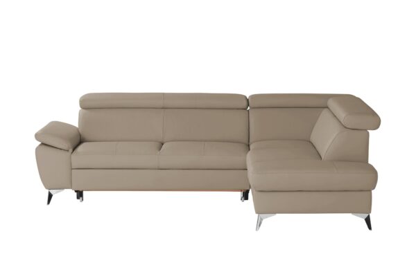 uno Ecksofa  Apollo ¦ beige ¦ Maße (cm): B: 268 H: 81 T: 210 Polstermöbel > Sofas > Ecksofas - Höffner