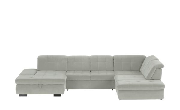 Lounge Collection Wohnlandschaft  Spencer ¦ grau ¦ Maße (cm): B: 382 H: 84 T: 260 Polstermöbel > Sofas > Schlafsofas - Höffner