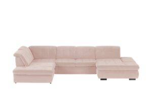 Lounge Collection Wohnlandschaft  Spencer ¦ rosa/pink ¦ Maße (cm): B: 382 H: 84 T: 260 Polstermöbel > Sofas > Wohnlandschaften - Höffner