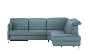 meinSofa Ecksofa  Leon ¦ blau ¦ Maße (cm): B: 259 H: 83 T: 236 Polstermöbel > Sofas > Ecksofas - Höffner