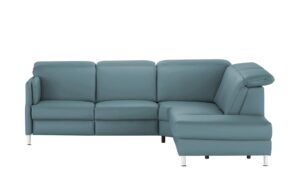 meinSofa Ecksofa  Leon ¦ blau ¦ Maße (cm): B: 259 H: 83 T: 236 Polstermöbel > Sofas > Ecksofas - Höffner