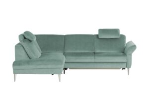 meinSofa Ecksofa  Helen ¦ grün ¦ Maße (cm): B: 249 H: 83 T: 185 Polstermöbel > Sofas > Ecksofas - Höffner