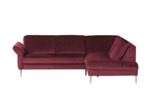 meinSofa Ecksofa  Helen ¦ rot ¦ Maße (cm): B: 249 H: 83 T: 185 Polstermöbel > Sofas > Ecksofas - Höffner