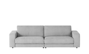 VIVA Sofa Cord Sila ¦ grau ¦ Maße (cm): B: 250 H: 85 T: 107 Polstermöbel > Sofas > 3-Sitzer - Höffner