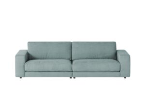 VIVA Sofa Cord Sila ¦ blau ¦ Maße (cm): B: 250 H: 85 T: 107 Polstermöbel > Sofas > 3-Sitzer - Höffner