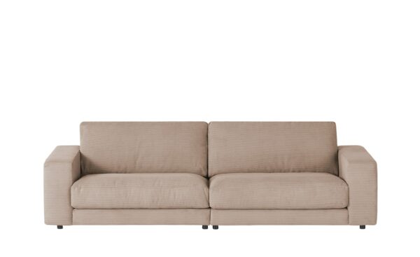 VIVA Sofa Cord Sila ¦ braun ¦ Maße (cm): B: 250 H: 85 T: 107 Polstermöbel > Sofas > 3-Sitzer - Höffner