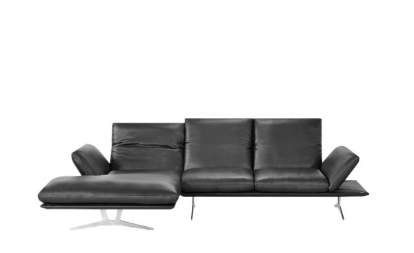 KOINOR Ecksofa  Francis ¦ schwarz ¦ Maße (cm): B: 284 H: 93 T: 159 Polstermöbel > Sofas > Ecksofas - Höffner