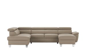 uno Wohnlandschaft  Avola ¦ beige ¦ Maße (cm): B: 315 H: 77 T: 208 Polstermöbel > Sofas > Wohnlandschaften - Höffner