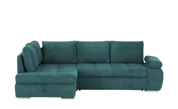 switch Ecksofa  Sky ¦ türkis/petrol ¦ Maße (cm): B: 265 H: 89 T: 175 Polstermöbel > Sofas > Ecksofas - Höffner